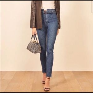 Reformation kayo tall and skinny Jean
